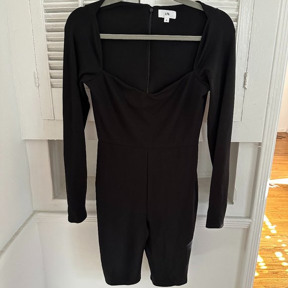 LPA Black Bodysuit Romper/Shorts/One-Piece - Size Small - Picture 1 of 5